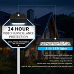 Solar Power Deck LED Light Clip-On Yard Security Sign Spotlight - Image 3