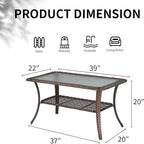 VINGLI Outdoor Coffee Table - Image 3
