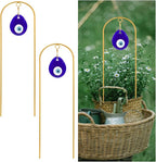 Plant Trellis for Climbing Plants indoor Evil Eye Decorations Mini Metal - Image 5