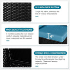 8 Piece Patio Furniture Set - Image 3