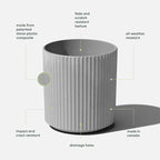 Veradek Demi Series Round Planter - Image 2