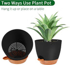 GARDIFE Hanging planters for Indoor Plants, 8 inch Hanging Planter, Self - Image 5