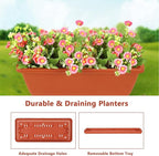 OYEAL Raised Garden Bed 4 Tier Vertical Garden Planter Indoor Outdoor Herb - Image 3