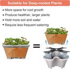 GameXcel Vertical Planter 7 Tier Stackable Planters Garden Planters Strawberry - Image 6