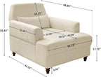 Chaise Lounge Chair Indoor - Image 2
