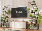 Plant Stand Indoor with Grow Lights, 9 Tiered Corner Plant Holder, Large Flower - Image 5