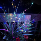 FOOING 6 Pcs Solar Garden Lights Solar Firework Lights, 200 LED String Light 2 - Image 3