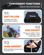 KingCamp Hammock Chair with Footrest – Heavy Duty Swinging Rocking Camping - Image 6