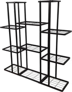 MTB Garden 4 Tier 11 Potted Metal Large Plant Stand by MTBGarden
