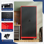 Yizosh Metal Garage Storage Cabinet - Image 4