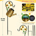 Christmas Gifts Solar Solar Lanterns Garden Decor Sunflower Lights, Large - Image 7