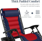 Best Choice Products Oversized Padded Zero Gravity Chair, Folding Outdoor Patio - Image 4