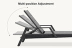 PURPLE LEAF 3-Piece Patio Chaise Lounge Set - Image 6