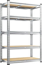 REIBII Garage Shelving, 5 Tier Storage Shelves Load 2400LBS, Adjustable Garage by REIBII