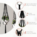 Feedee Macrame Plant Hangers - Image 2