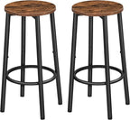 HOOBRO Bar Stools, Kitchen Round Height Stools by HOOBRO