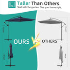 Shintenchi Patio Offset Umbrella - Image 4