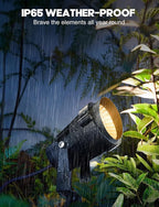 12W Low Voltage LED Landscape Lights - 12V Super Warm White Spotlight Landscape - Image 5