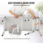 VEVOR Folding Portable Bar Table, Tradeshow Podium Table - Image 6