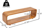Christopher Knight Home Bruno Durable Acacia Wood Outdoor Coffee Table - Image 2