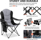 2 Pack Folding Camping Chairs for Adults - Image 6