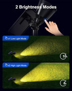 2 Pack Outdoor Solar Powered Spot Lights Waterproof Bright LED Spotlights - Image 6