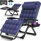 Suteck Oversized Zero Gravity Chair, 33In XXL Lounge Chair w/Removable by Suteck