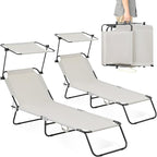Folding Outdoor Lounge Chair by COMFYSURE