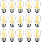 LED S14 Replacement Light Bulbs by GvvooHome