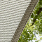 Amgo 16' x 16' x 22.6' Grey Right Triangle Sun Shade Sail UPF50+ Canopy Awning - Image 8