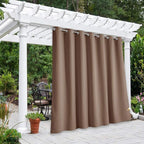 NICETOWN Sliding Door Curtain for Patio, Thermal Insulated Rustproof Grommet by NICETOWN
