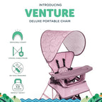 Baby Delight Go with Me Venture Portable Chair | Indoor and Outdoor | Sun - Image 2