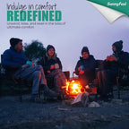 SUNNYFEEL Heated Camping Directors Chair, Heavy Duty, Oversized Portable - Image 3