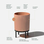 Veradek Demi Series Round Planter w/Stand - Image 2