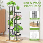 iDavosic.ly 6 Tier Plant Stand Indoor Outdoor, Tiered Corner Multiple Flower - Image 5
