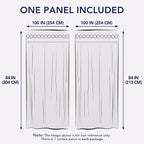 PureFit Outdoor Curtains for Patio Waterproof Weatherproof, UV and Fade - Image 6