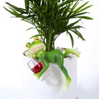 Miniature Frog Figurines Plant Decorations - Image 5