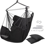 ADVOKAIR Hammock Chair Swing, Heavy-Duty Hanging Rope Swing Seat Supports 500 by ADVOKAIR-ChillNaturally
