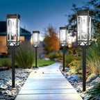 KOOPER Taller Solar Pathway Lights Outdoor, 12 Pack Upgraded Brighter Solar - Image 8