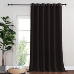 NICETOWN Blackout Sliding Glass Door Curtains, Room Darkening Thermal Insulated by NICETOWN