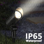 SUNVIE 30W Spot Lights Outdoor 120V Dusk to Dawn Outdoor LED Spotlight Plug in - Image 5