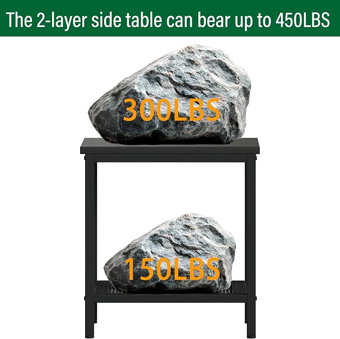 Rectangular Outdoor Side Table - Image 4