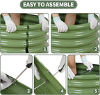 1MORE Galvanized Raised Garden Bed- Planter Garden Boxes Outdoor, Raised Beds - Image 7