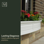 Mayne Nantucket 3-Foot Window Box – Self-Watering, Weather-Resistant Planter - Image 3