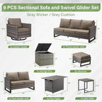Belord Outdoor Sectional Sofa - Image 2