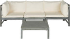 SAFAVIEH Outdoor Collection Lynwood Outdoor Sectional Sofa by SAFAVIEH