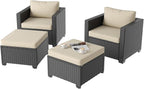 Aoxun 4 Piece Patio Furniture Set - Image 8