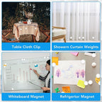 8 Pcs Shower Curtain Weights, Silicone Wrapped Heavy Duty Shower Curtain Magnets - Image 6