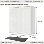 Indoor Outdoor Storage Cabinet Waterproof - Image 4