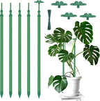 Extendable Plant Stakes, Length Scalable from 17.9IN to 42.3IN Plant Support by BOVITRO